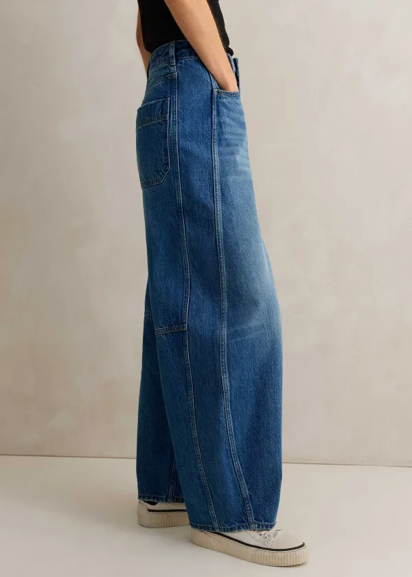 authentic_denim_extreme_tapered_jean_3.webp ME+EM Authentic Denim Extreme Tapered Jean | Women Jeans