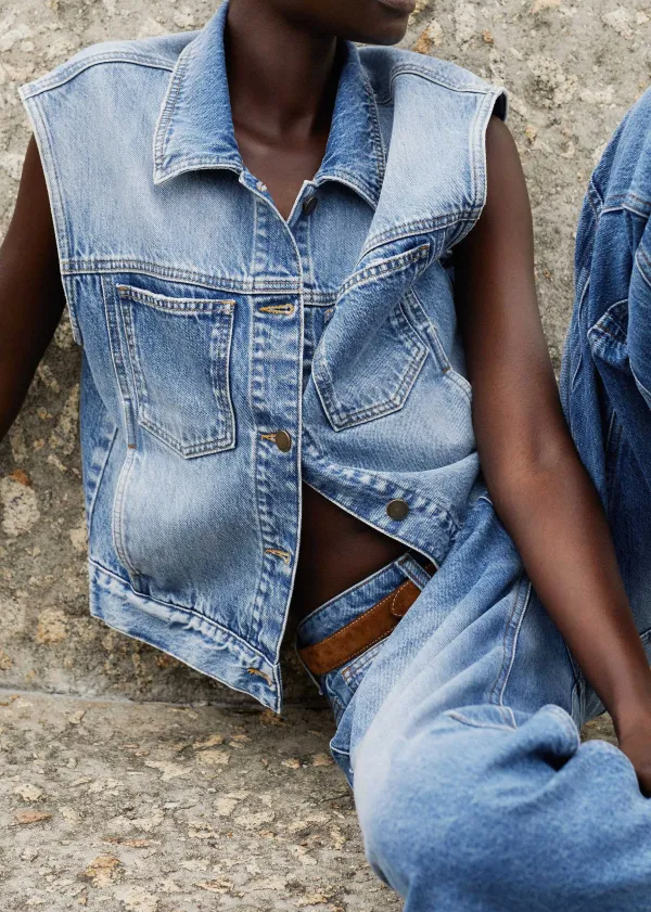 authentic_denim_vest_4.webp ME+EM Authentic Denim Vest | Women Denim