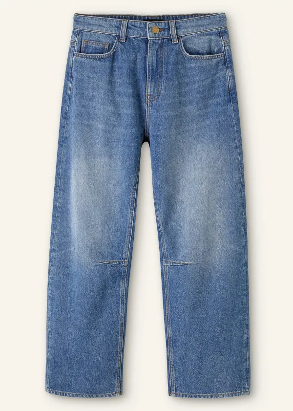 ME+EM Authentic Engineered-Leg Jean | Women Tapered Trousers