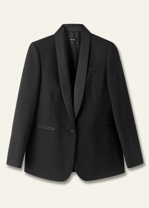 ME+EM Bracelet Sleeve Forever Tux Jacket | Women Blazers