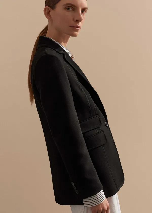 ME+EM Bracelet Sleeve Workwear Blazer | Women Blazers