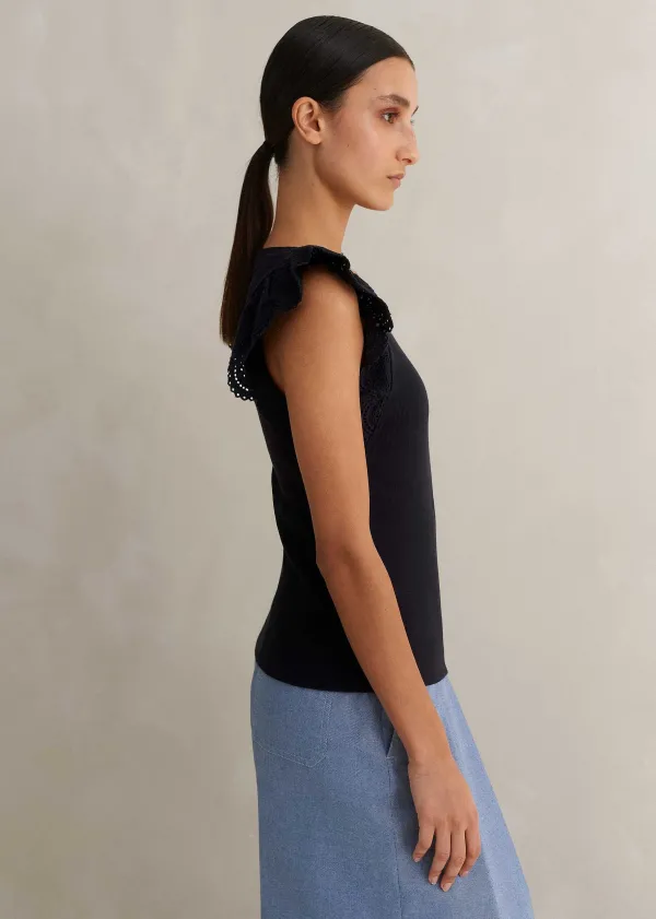 broderie_trim_tank_top_3-1.webp ME+EM Broderie Trim Tank Top | Women T-Shirts