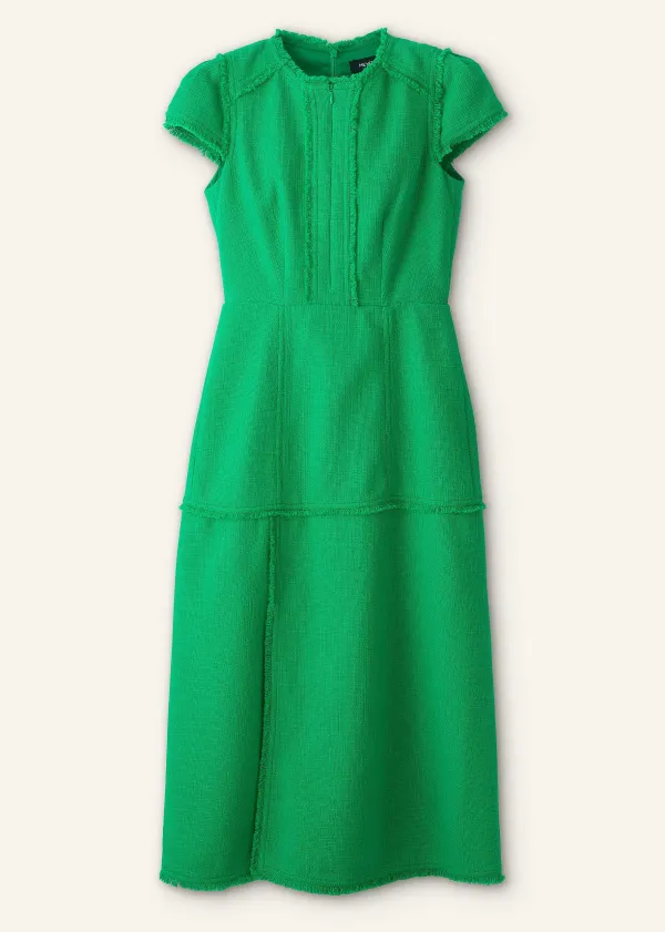 ME+EM Cap Sleeve Midi Dress | Women Midi Dresses