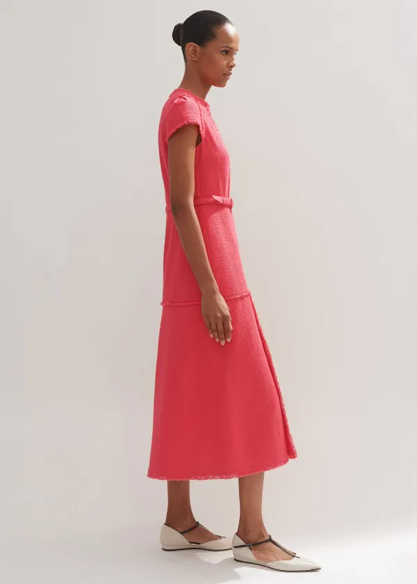 ME+EM Cap Sleeve Midi Dress | Women Midi Dresses