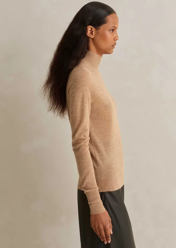 ME+EM Cashmere Barely There Layering Jumper | Women Jumpers