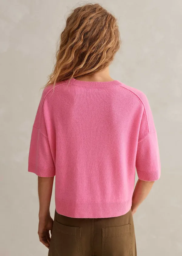 cashmere_relaxed_crop_tee_4.webp ME+EM Cashmere Relaxed Crop Tee | Women Layering Tops