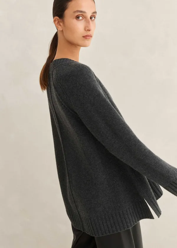 cashmereblend_swing_cardigan_2.webp ME+EM Cashmere-Blend Swing Cardigan | Women Cashmere