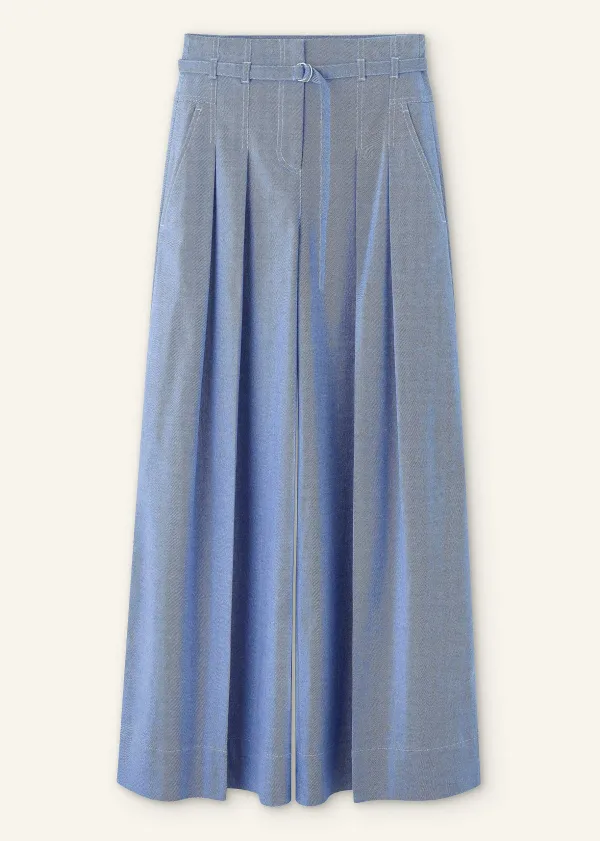 chambray_tailoring_super_wideleg_trouser_4.webp ME+EM Chambray Tailoring Super Wide-Leg Trouser | Women Wide-Leg Trousers