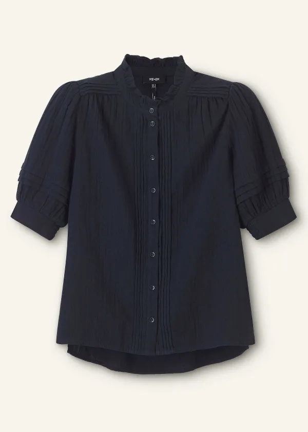 ME+EM Cheesecloth Blouse | Women Blouses