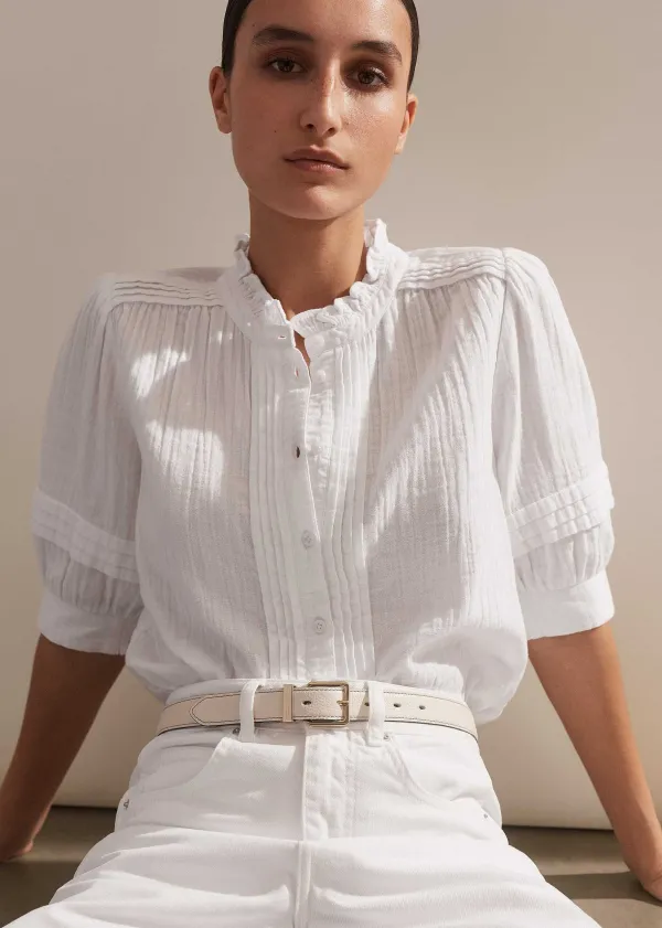 cheesecloth_blouse_5.webp ME+EM Cheesecloth Blouse | Women Blouses