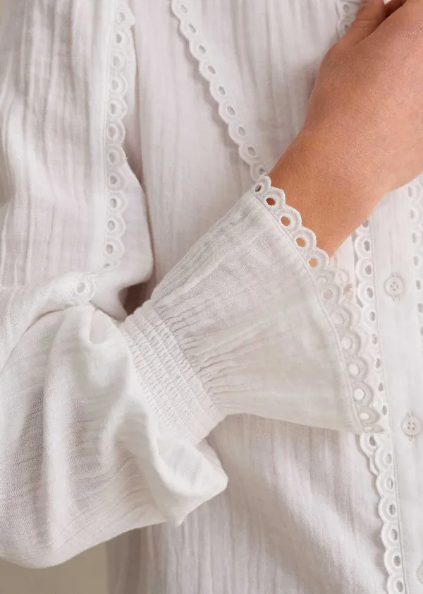 cheesecloth_broderie_trim_blouse_5.webp ME+EM Cheesecloth Broderie Trim Blouse | Women Blouses