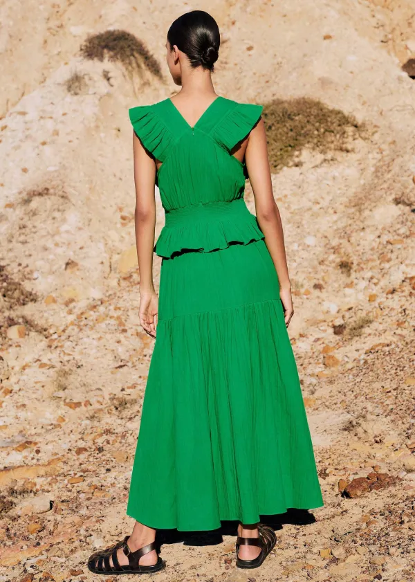 cheesecloth_maxi_dress_3-1.webp ME+EM Cheesecloth Maxi Dress | Women Cheesecloth Dresses