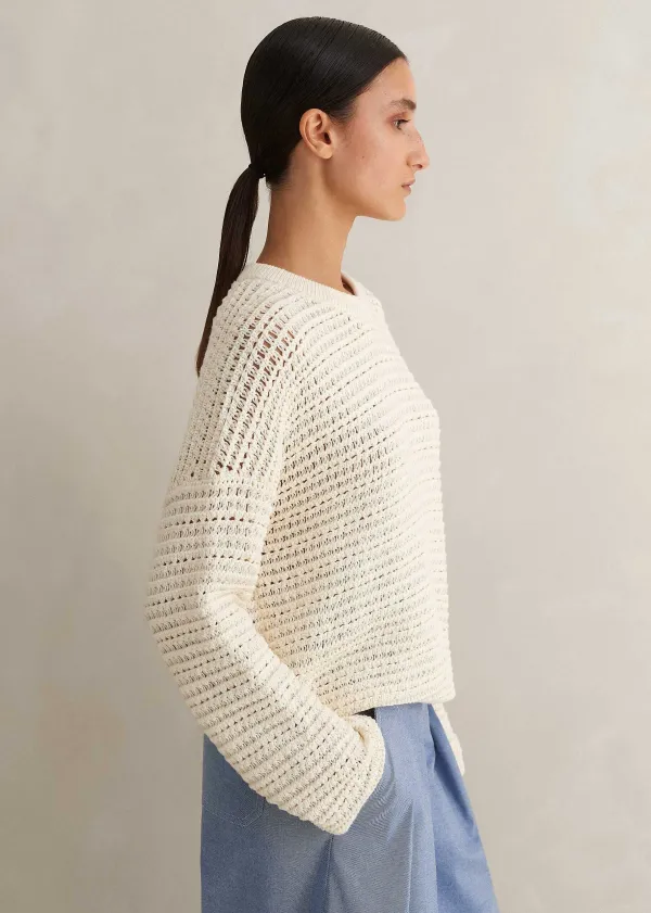 chunky_cotton_open_stitch_box_jumper_3-1.webp ME+EM Chunky Cotton Open Stitch Box Jumper | Women Jumpers
