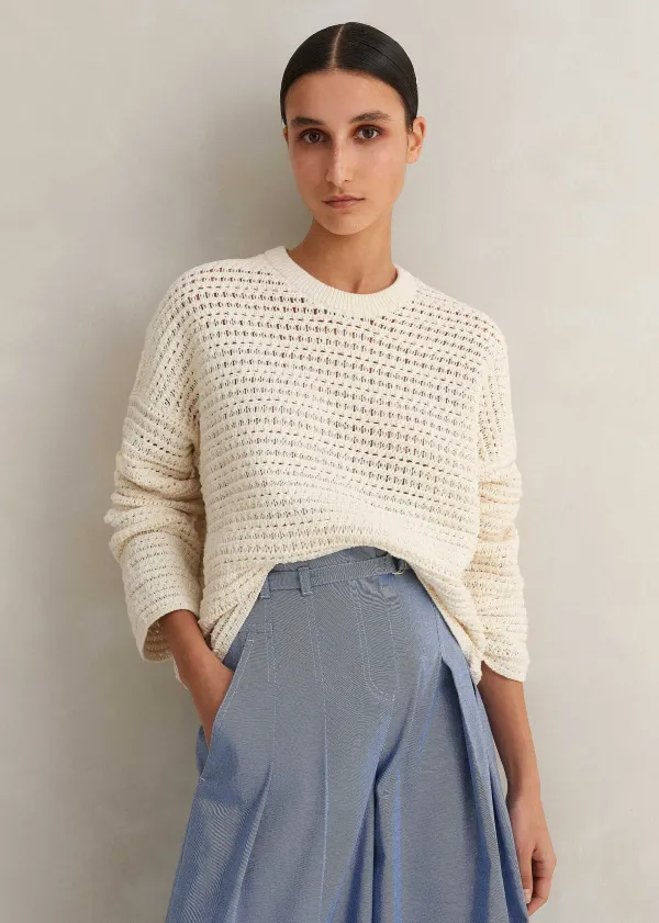 chunky_cotton_open_stitch_box_jumper_4-1.webp ME+EM Chunky Cotton Open Stitch Box Jumper | Women Jumpers