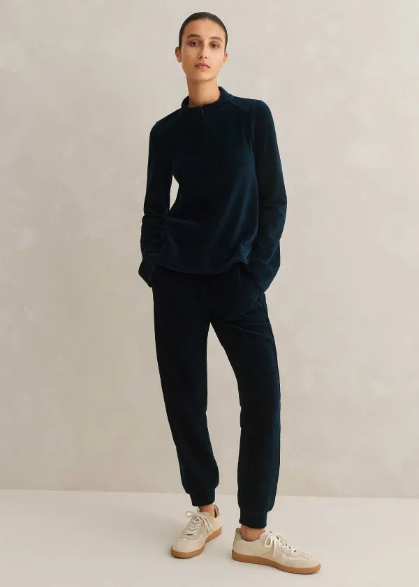 ME+EM Cord Velour Jogger | Women Joggers