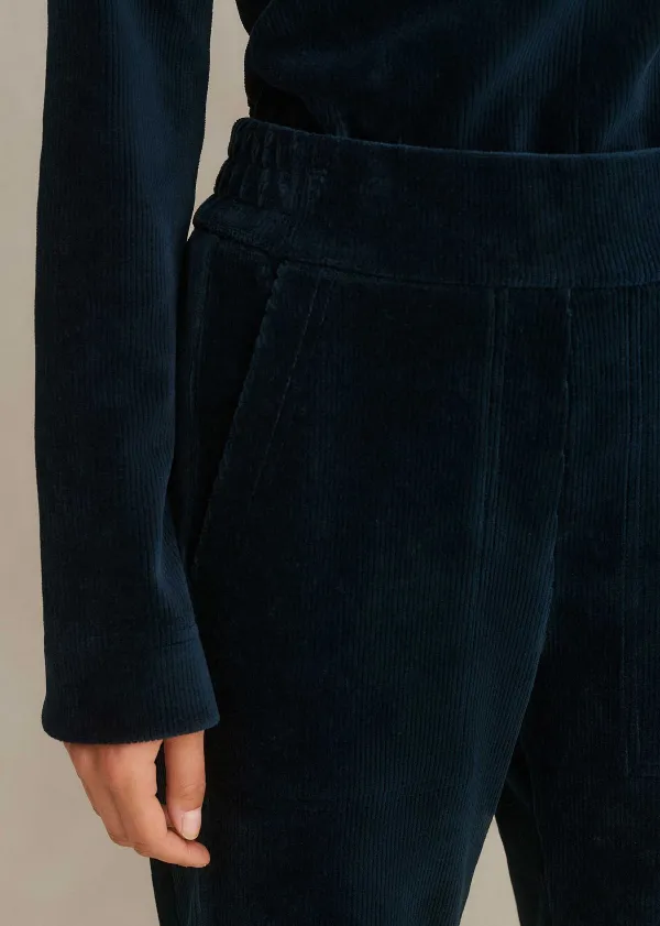 cord_velour_palazzo_pant_6.webp ME+EM Cord Velour Palazzo Pant | Women Wide-Leg Trousers