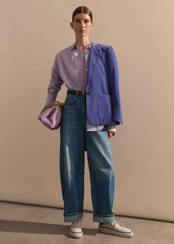 ME+EM Corduroy Boyfriend Blazer | Women Blazers