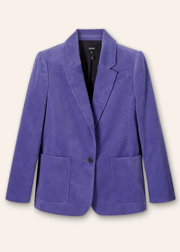 ME+EM Corduroy Boyfriend Blazer | Women Blazers