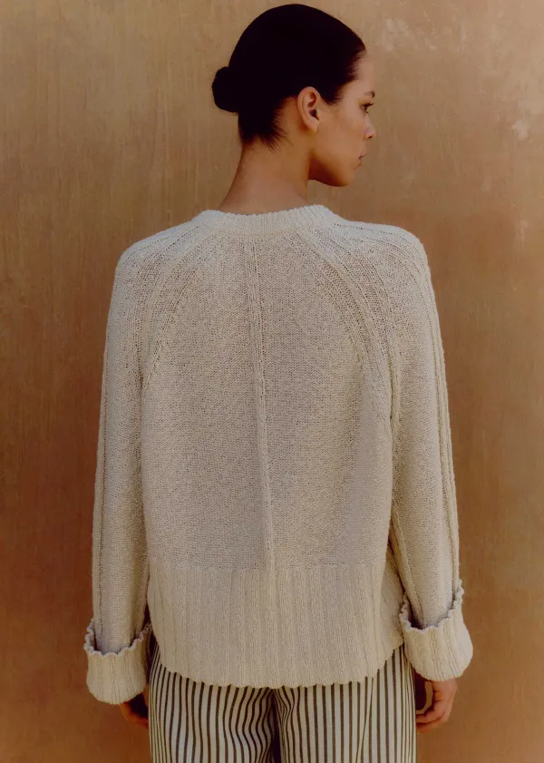 cotton_boucl_relaxed_jumper_5.webp ME+EM Cotton Boucl Relaxed Jumper | Women Jumpers