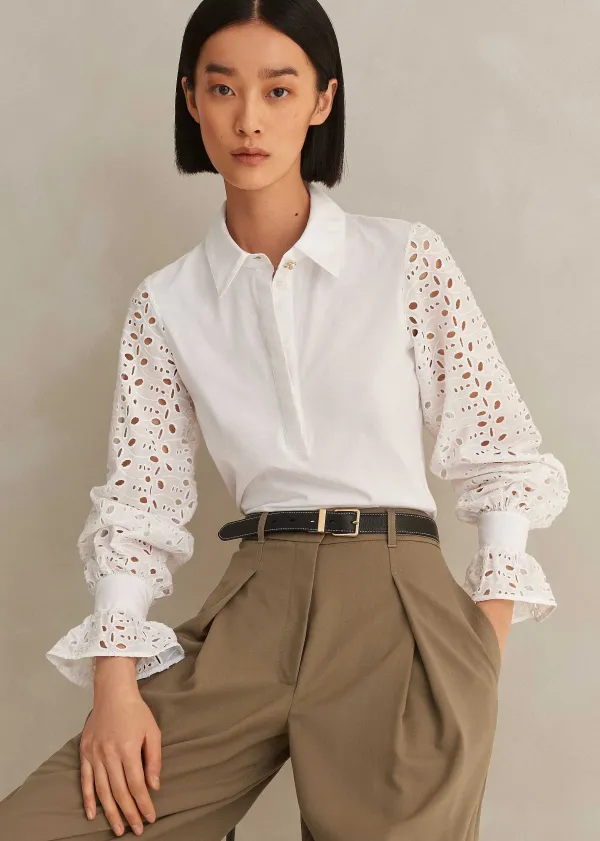 cotton_broderie_layering_shirt_3.webp ME+EM Cotton Broderie Layering Shirt | Women Shirts