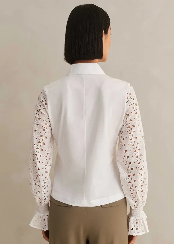 cotton_broderie_layering_shirt_5.webp ME+EM Cotton Broderie Layering Shirt | Women Shirts