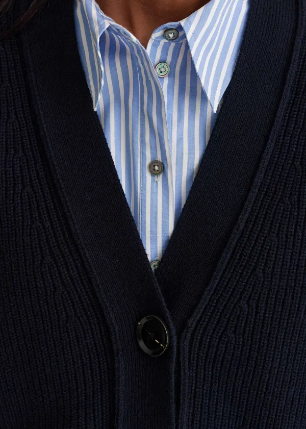 cotton_merino_rib_relaxed_buttoned_vest_5.webp ME+EM Cotton Merino Rib Relaxed Buttoned Vest | Women Vests