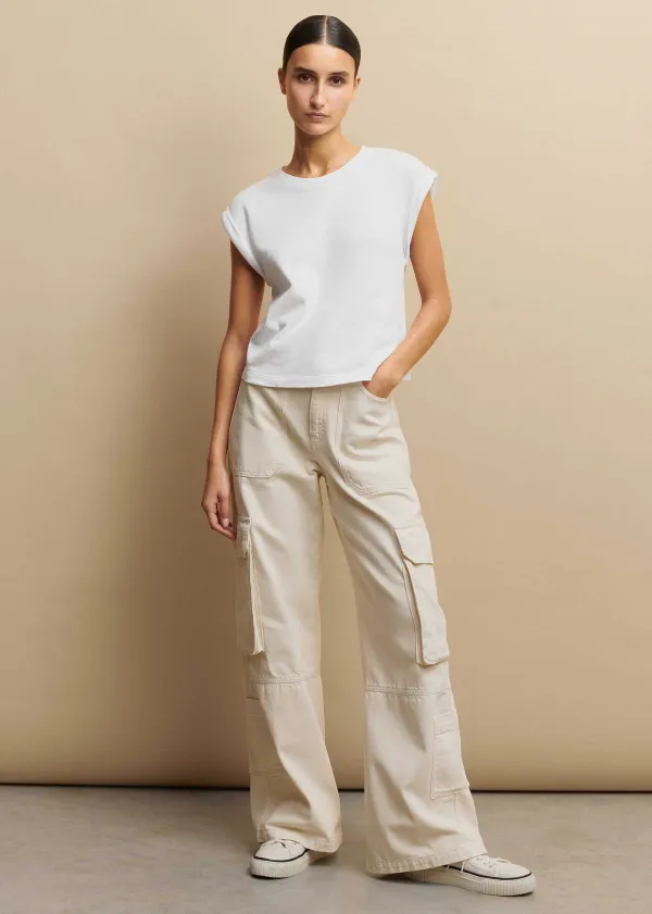 cotton_muscle_sweatshirt_tee_2.webp ME+EM Cotton Muscle Sweatshirt Tee | Women T-Shirts