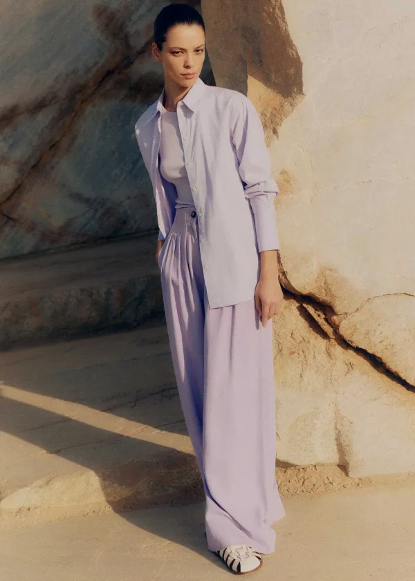 cotton_oversized_boyfriend_shirt_4.webp ME+EM Cotton Oversized Boyfriend Shirt | Women Shirts