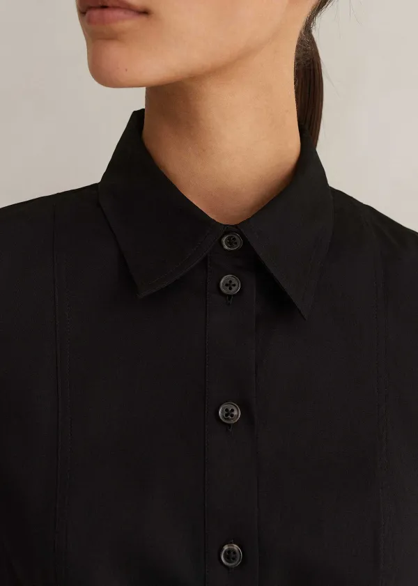 cotton_sateen_midi_shirt_dress__belt_10.webp ME+EM Cotton Sateen Midi Shirt Dress + Belt | Women Midi Dresses