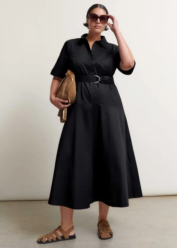 cotton_sateen_midi_shirt_dress__belt_11.webp ME+EM Cotton Sateen Midi Shirt Dress + Belt | Women Midi Dresses