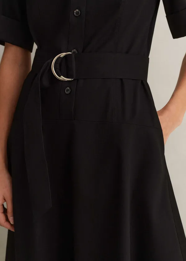 cotton_sateen_midi_shirt_dress__belt_7.webp ME+EM Cotton Sateen Midi Shirt Dress + Belt | Women Midi Dresses