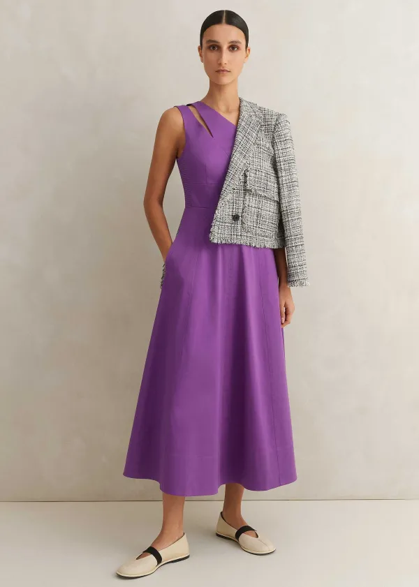 cotton_sateen_one_shoulder_midi_dress_3.webp ME+EM Cotton Sateen One Shoulder Midi Dress | Women Midi Dresses