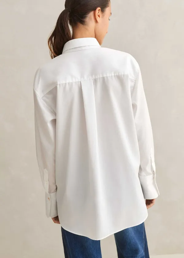 crease_less_cotton_relaxed_boyfriend_shirt_2.webp ME+EM Crease Less Cotton Relaxed Boyfriend Shirt | Women Shirts