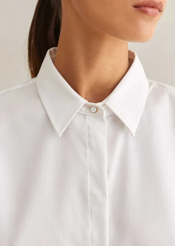 crease_less_cotton_relaxed_boyfriend_shirt_7.webp ME+EM Crease Less Cotton Relaxed Boyfriend Shirt | Women Shirts