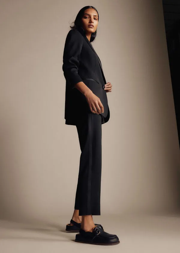 ME+EM Crop Forever Tux Trouser Suit | Women Occasionwear