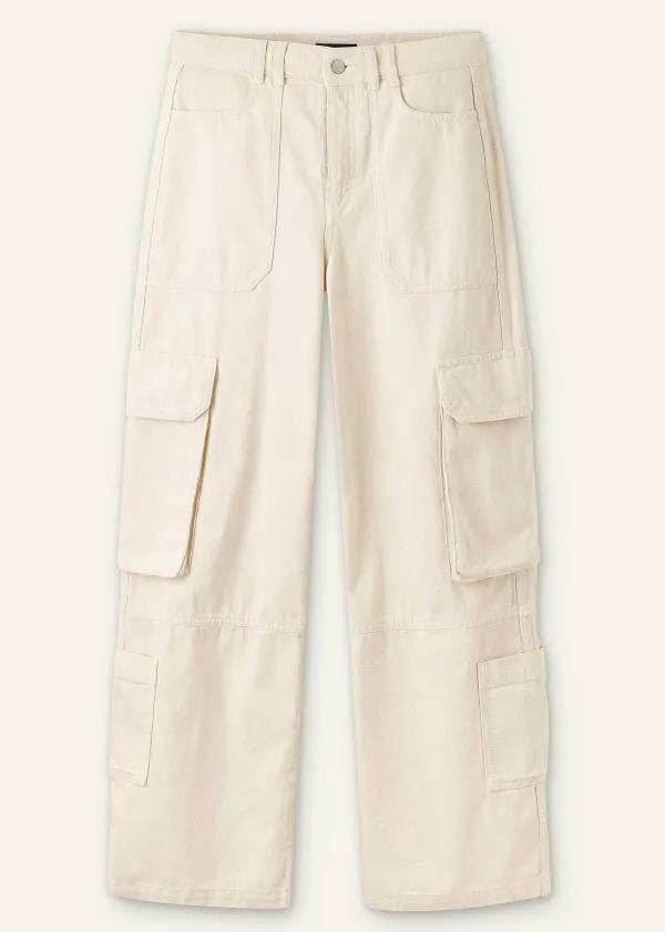 ME+EM Denim Baggy Cargo Jean | Women Cargo Trousers