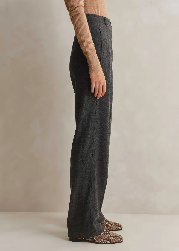 ME+EM Elongated Tapered Trouser | Women Tapered Trousers