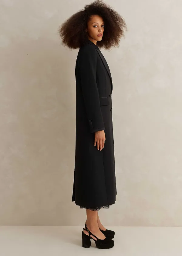 ME+EM Forever Midi Tux Coat | Women Coats