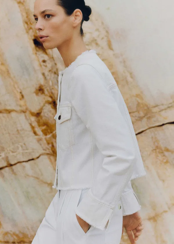 frayed_edge_denim_crop_jacket__trouser_coord_3.webp ME+EM Frayed Edge Denim Crop Jacket + Trouser Co-Ord | Women Suits And Co-Ords