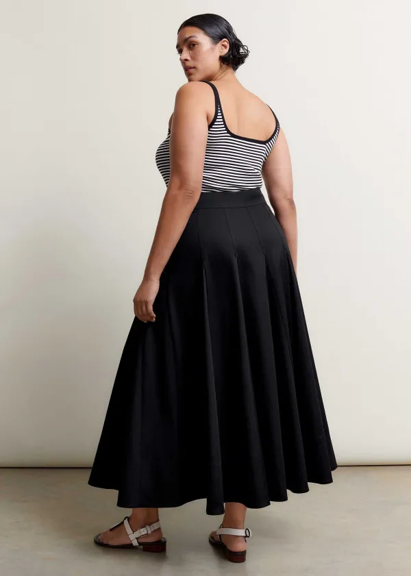 heavy_cotton_sateen_maxi_skirt_7.webp ME+EM Heavy Cotton Sateen Maxi Skirt | Women Skirts