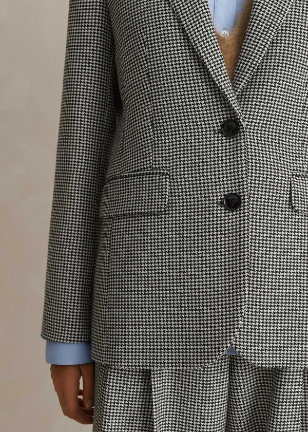 houndstooth_pleated_man_pant_suit_2.webp ME+EM Houndstooth Pleated Man Pant Suit | Women Suits And Co-Ords