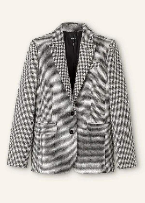 houndstooth_singlebreasted_blazer_5.webp ME+EM Houndstooth Single-Breasted Blazer | Women Blazers