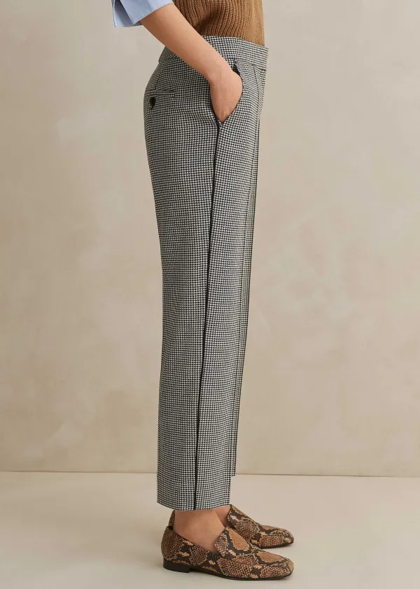houndstooth_slim_crop_trouser_4.webp ME+EM Houndstooth Slim Crop Trouser | Women Slim Trousers