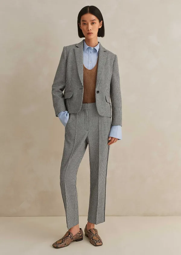 houndstooth_slim_crop_trouser_5.webp ME+EM Houndstooth Slim Crop Trouser | Women Slim Trousers