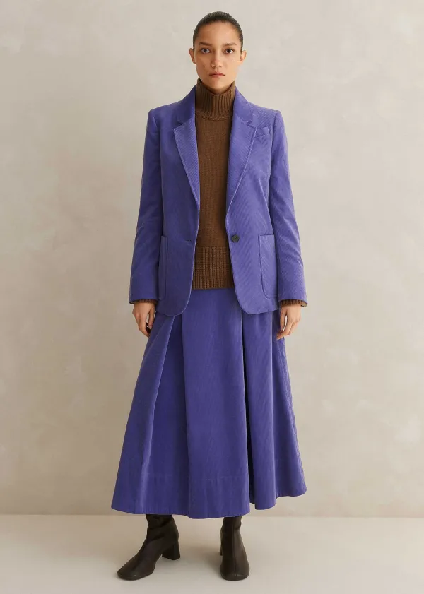ME+EM Italian Lux Cord Skirt Suit | Women Suits And Co-Ords