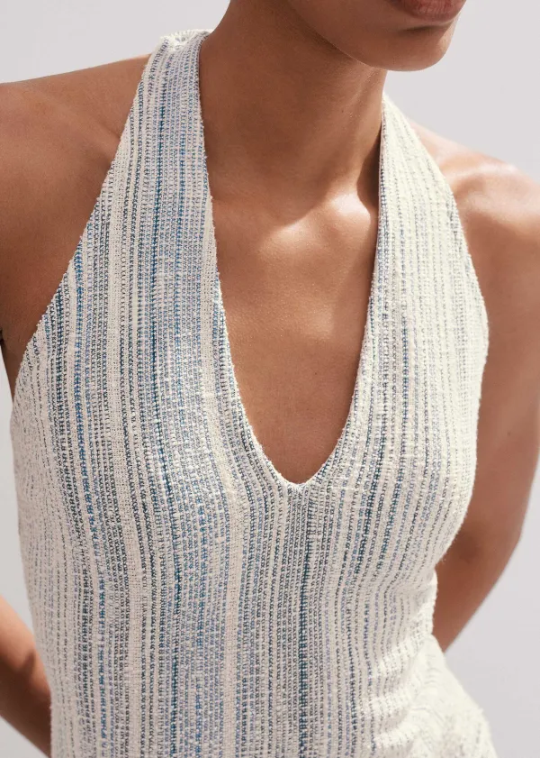 jacquard_halterneck_top_3.webp ME+EM Jacquard Halterneck Top | Women Vests And Camis