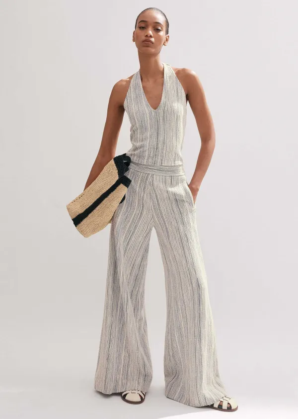 ME+EM Jacquard Striped Co-Ord | Women Suits And Co-Ords