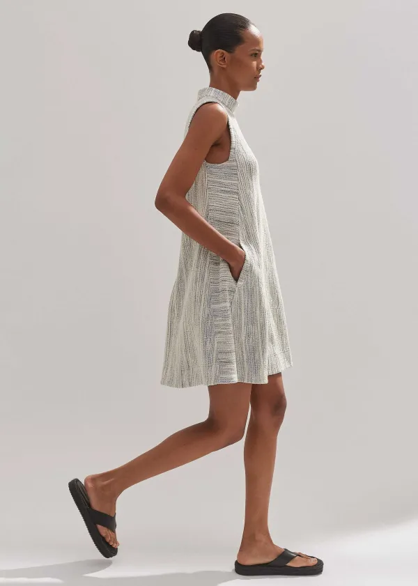 ME+EM Jacquard Swing Dress | Women Short Dresses