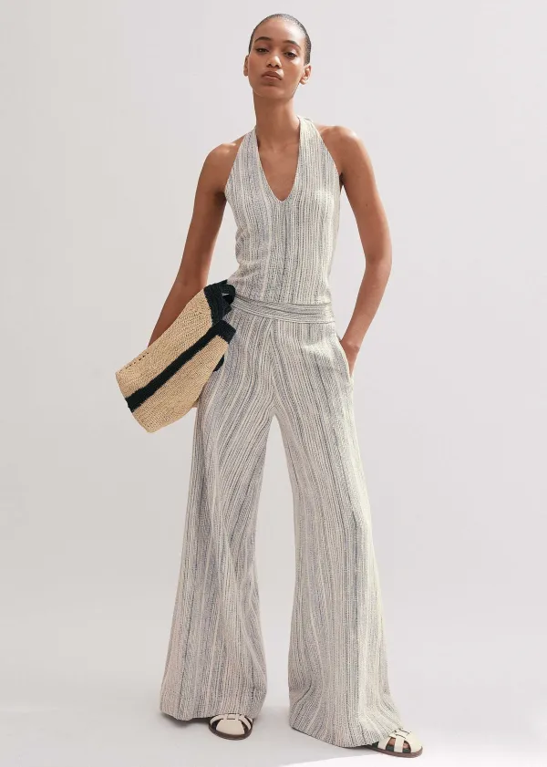 ME+EM Jacquard Wide-Leg Trouser | Women Wide-Leg Trousers