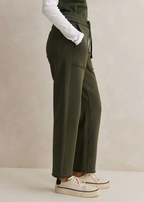 ME+EM Jersey Engineered-Leg Jogger | Women Joggers